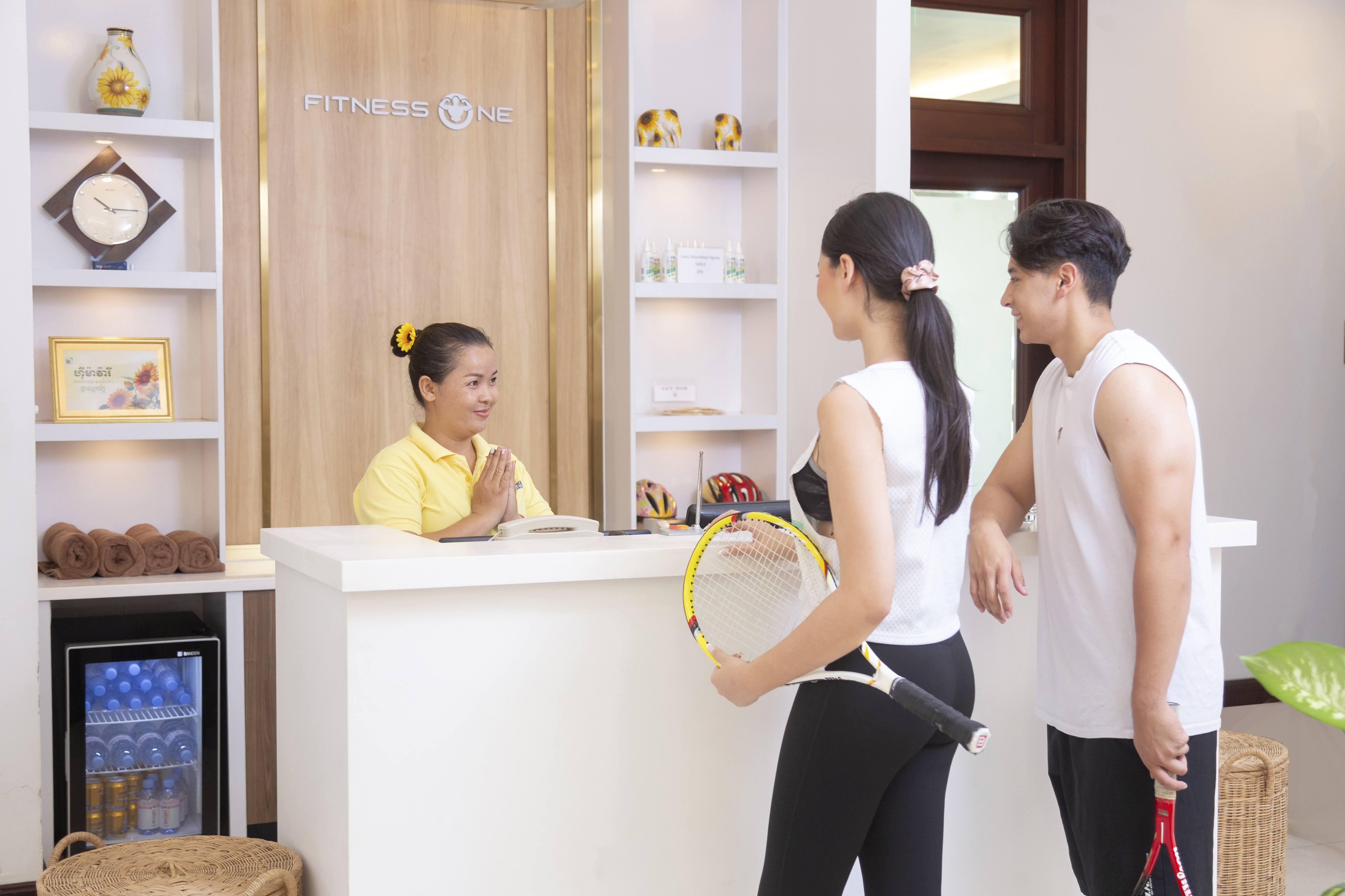 向日葵公寓式酒店 金边 外观 照片