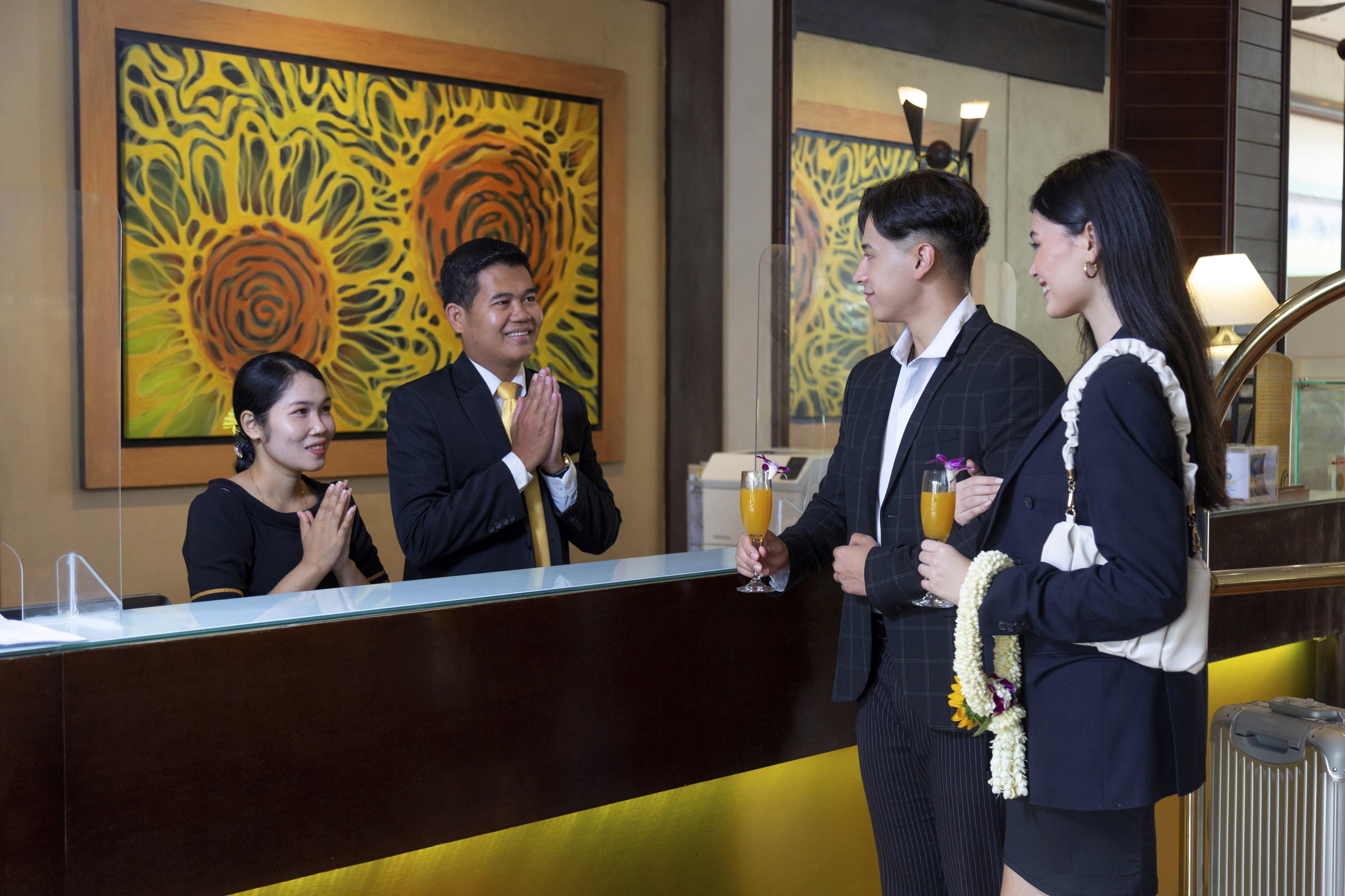 向日葵公寓式酒店 金边 外观 照片